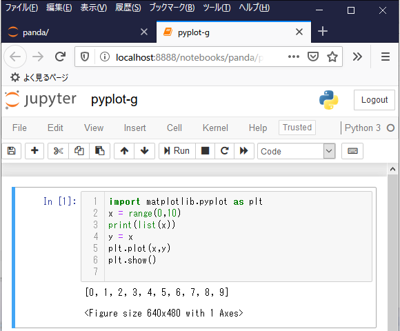 pyplot-g 実行結果 NG