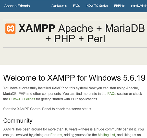 XAMPP Control Panel4